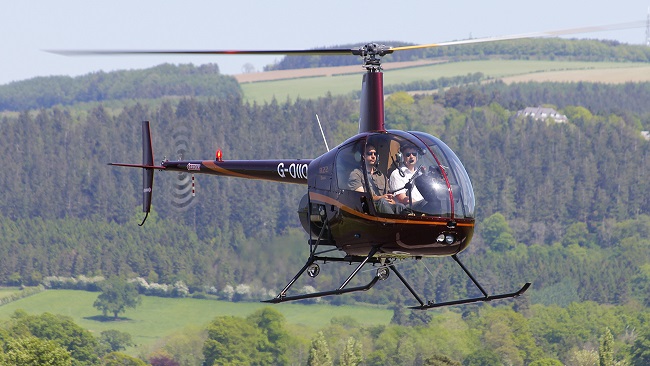 Helicopter Lessons Powys
