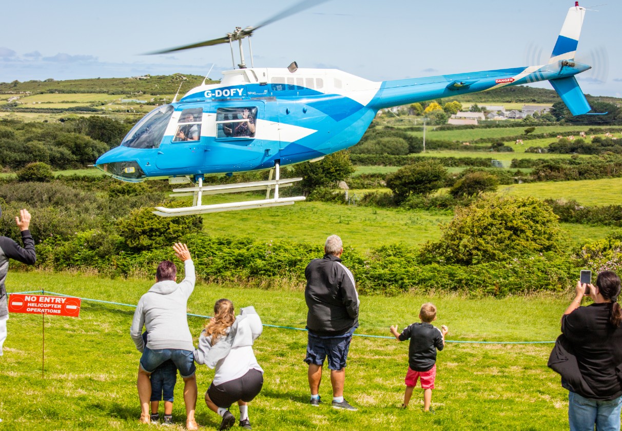 Blue Skies Helicopter Flight with FREE Bubbly