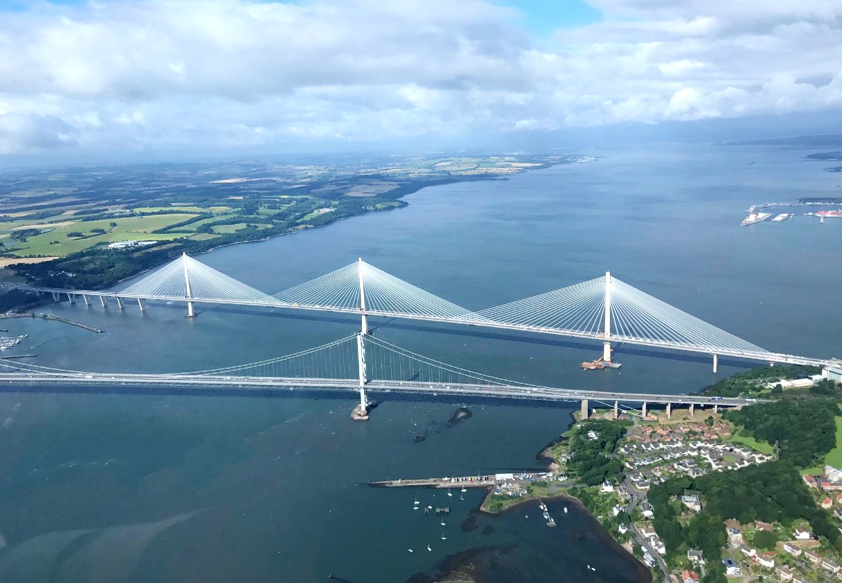 Extended City of Edinburgh Helicopter Tour