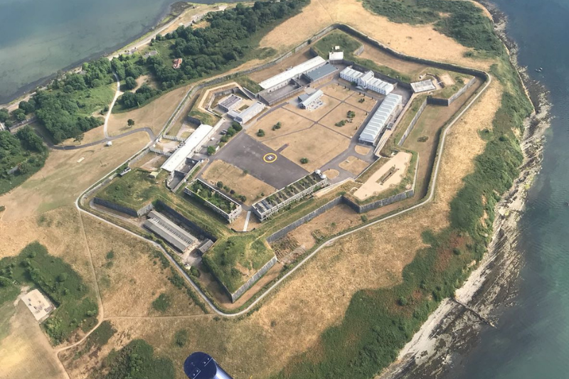 Fortress Spike Island Helicopter Tour Image