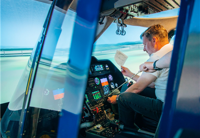 45 Minute Helicopter Flight Simulator for One at Deeside Flight