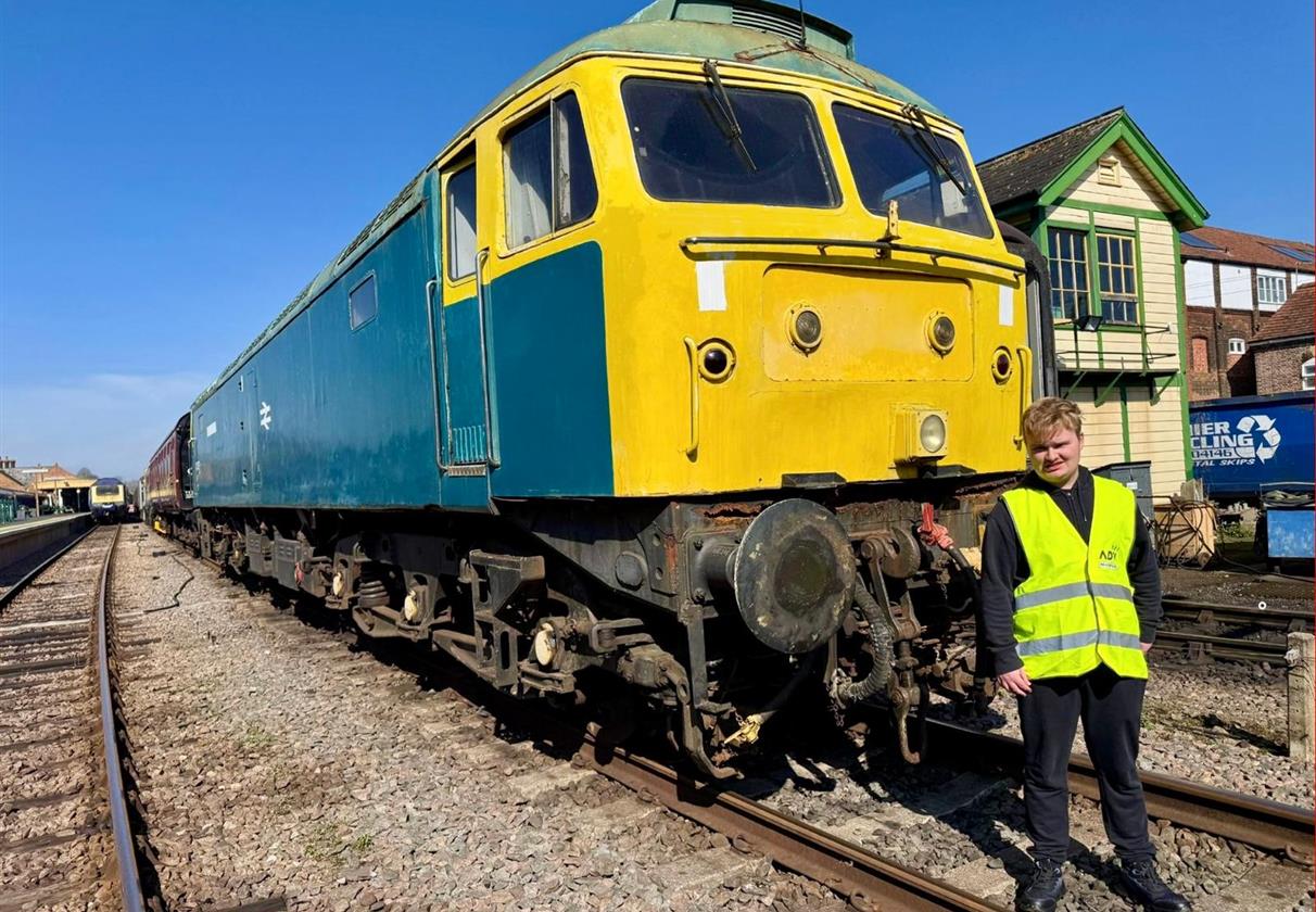 16 Mile Diesel Train Driving Experience