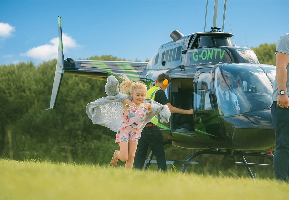 12 Mile Themed Helicopter Flight