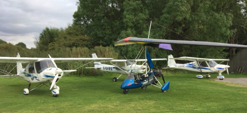 Microlight Flying